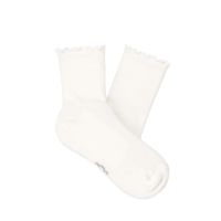Γυναικείες Karsyn Lettuce Edge Κάλτσες Λευκές UGG 1125531-WHT