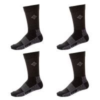Unisex Κάλτσες 4 Τεμαχίων Μαύρες Columbia C1179B-BLACK