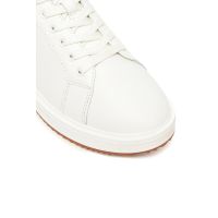 Γυναικεία Δερμάτινα Ainsley Sneakers Λευκά Ralph Lauren 802979188001-WHITE