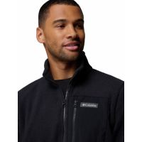 Ανδρικό Jasper Ridge Pebbled Half Zip Fleece Μαύρο Columbia 2142411-010