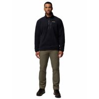 Ανδρικό Jasper Ridge Pebbled Half Zip Fleece Μαύρο Columbia 2142411-010