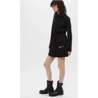 Γυναικείο Utility Φόρεμα-Πουκαμίσα Μαύρο Karl Lagerfeld Jeans A3W13018-999 BLACK