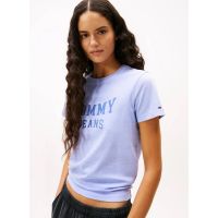 Γυναικείο T-shirt Μωβ Tommy Jeans DW0DW21966-C5Z