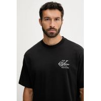 Ανδρικό T-shirt Μαύρο Calvin Klein LV04RC856G-UB1