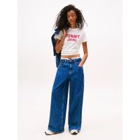 Γυναικείο T-shirt Λευκό Tommy Jeans DW0DW21966-YBL