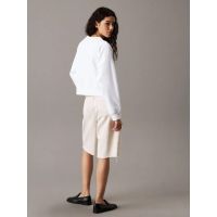 Γυναικείο Φούτερ Λευκό Calvin Klein LV047B234G-YAA