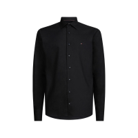 Ανδρικό Πουκάμισο Μαύρο Tommy Hilfiger MW0MW38347-BDS
