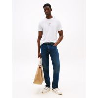 Ανδρικό T-shirt Λευκό Tommy Hilfiger MW0MW39349-YBR