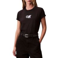Γυναικείο T-shirt Μαύρο Calvin Klein LV047C839G-UB1