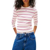 Γυναικεία Μακρυμάνικη Μπλούζα Off White Tommy Jeans DW0DW17387-0FB