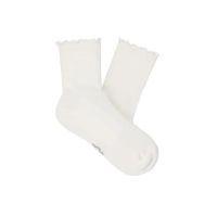 Γυναικείες Karsyn Lettuce Edge Κάλτσες Λευκές UGG 1125531-WHT