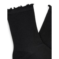Γυναικείες Karsyn Lettuce Edge Κάλτσες Μαύρες UGG 1125531-BLK