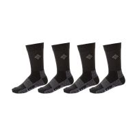 Unisex Κάλτσες 4 Τεμαχίων Μαύρες Columbia C1179B-BLACK