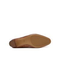 Γυναικείες Δερμάτινες Demi Μπότες Καφέ Ralph Lauren 802974503001-TAN