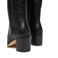 Γυναικείες Δερμάτινες Charly Μπότες Μαύρες Ralph Lauren 802967813001-BLACK