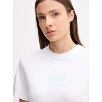 Γυναικείο T-shirt Λευκό Calvin Klein LV047C863G-YAA
