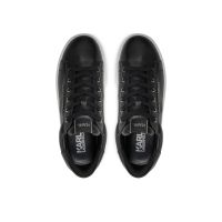 Ανδρικά Δερμάτινα NFT Kounter Sneakers Μαύρα Karl Lagerfeld KL52575N-000