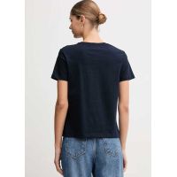 Γυναικείο TH Crest T-shirt Navy Μπλε Tommy Hilfiger WW0WW46153-C1G