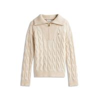 Γυναικείο Μάλλινο Πουλόβερ Μπεζ Tommy Hilfiger WW0WW46425-ADK