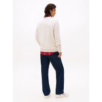Ανδρικό Πουλόβερ Off White Tommy Jeans DM0DM22105-AFN
