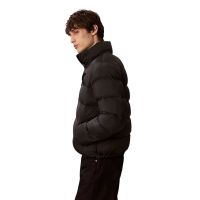 Ανδρικό Monogram Μπουφάν Μαύρο Calvin Klein LV04RD528G-UB1