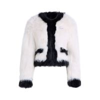 Γυναικεία Οικολογική Γούνα Λευκή Karl Lagerfeld A4W15051-101 WHITE/BLACK
