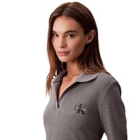 Γυναικείο Polo Φόρεμα Γκρι Calvin Klein LV047D214G-P7E