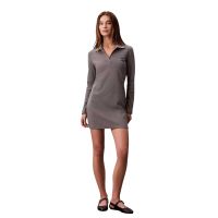 Γυναικείο Polo Φόρεμα Γκρι Calvin Klein LV047D214G-P7E