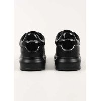 Ανδρικά Δερμάτινα Kapri Sneakers Μαύρα Karl Lagerfeld KL52543A-00X BLACK