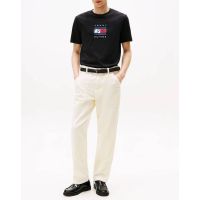 Ανδρικό T-shirt Μαύρο Tommy Hilfiger MW0MW41338-BDS