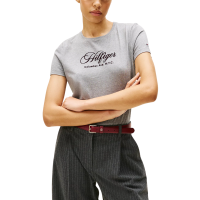 Γυναικείο T-shirt Γκρι Tommy Hilfiger WW0WW46120-P61