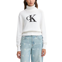 Γυναικείο Πουλόβερ Ζιβάγκο Λευκό Calvin Klein LV047D354G-YAA
