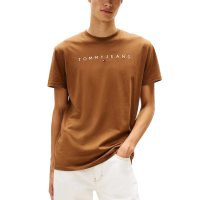 Ανδρικό T-shirt Καφέ Tommy Jeans DM0DM20744-0HD