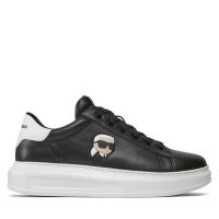 Ανδρικά Δερμάτινα NFT Sneakers Μαύρα Karl Lagerfeld KL52530N-000
