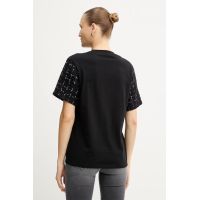 Γυναικείο T-shirt Μαύρο Karl Lagerfeld A4W17091-999 BLACK