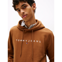 Ανδρικό Φούτερ Καφέ Tommy Jeans DM0DM20746-GVP