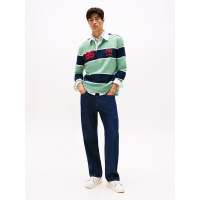 Ανδρικό Μακρυμάνικο Rugby Ριγέ Polo Tommy Jeans DM0DM22074-MAS
