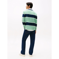Ανδρικό Μακρυμάνικο Rugby Ριγέ Polo Tommy Jeans DM0DM22074-MAS