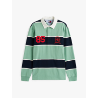Ανδρικό Μακρυμάνικο Rugby Ριγέ Polo Tommy Jeans DM0DM22074-MAS