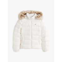 Γυναικείο Μπουφάν Λευκό Tommy Jeans DW0DW18312-YBL
