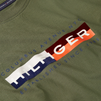 Ανδρικό T-shirt Λαδί Tommy Hilfiger MW0MW40014-PLI