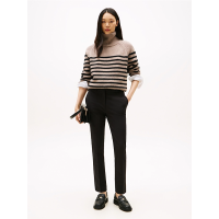 Γυναικείο Slim Παντελόνι Μαύρο Tommy Hilfiger WW0WW48350-BDS