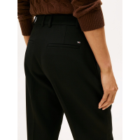 Γυναικείο Slim Παντελόνι Μαύρο Tommy Hilfiger WW0WW48355-BDS