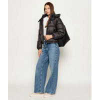 Γυναικείο Puffer Μπουφάν Μαύρο Calvin Klein LV047D501G-UB1