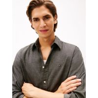 Ανδρικό Πουκάμισο Γκρι Tommy Hilfiger MW0MW40475-PR2
