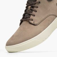 Ανδρικά Δερμάτινα Seneca Bay Mid Lace Sneakers Γκρι Timberland TB0A69M1-EL8