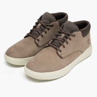 Ανδρικά Δερμάτινα Seneca Bay Mid Lace Sneakers Γκρι Timberland TB0A69M1-EL8