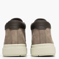 Ανδρικά Δερμάτινα Seneca Bay Mid Lace Sneakers Γκρι Timberland TB0A69M1-EL8