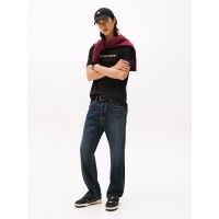 Ανδρικό T-shirt Μαύρο Tommy Jeans DM0DM21978-BDS