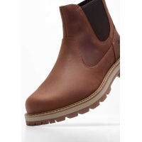 Ανδρικά Δερμάτινα Britton Road Chelsea Μποτάκια Καφέ Timberland TB0A6A4W-EM5